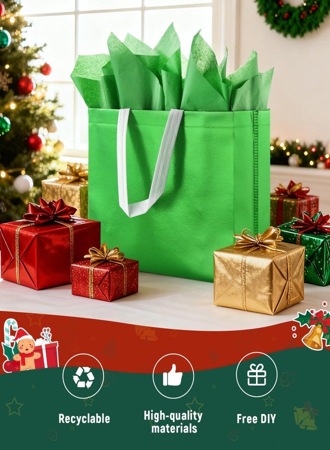 Lzerking Gift Bags with Handles 30 Pack 13x5x11in（Includes Tissue Paper） Colorful Reusable Gift Bags for Parties, Birthdays, Weddings, Holidays - Image 3